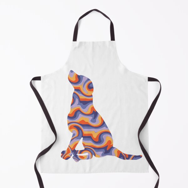 Item preview, Retro Abstract Colors for Dog Lovers designed and sold by RihabPrint.