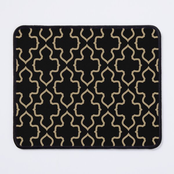 Item preview, Black and Brown Ornamental Shape Pattern Pairs 2022 Popular Colour There's No Place Like Home 0318 designed and sold by ColorOfTheYears.