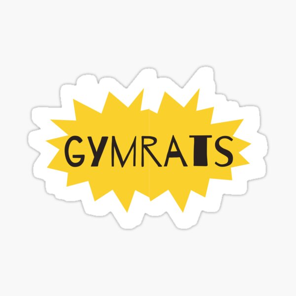 Gym Rats, Gymrats Sticker for Sale by Naked-Alien