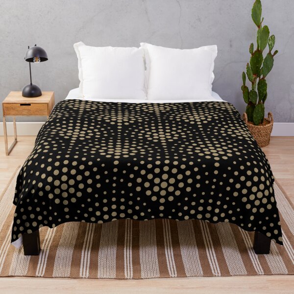 Item preview, Black and Brown Polka Dot Scallop Pattern Pairs 2022 Popular Colour There's No Place Like Home 0318 designed and sold by ColorOfTheYears.