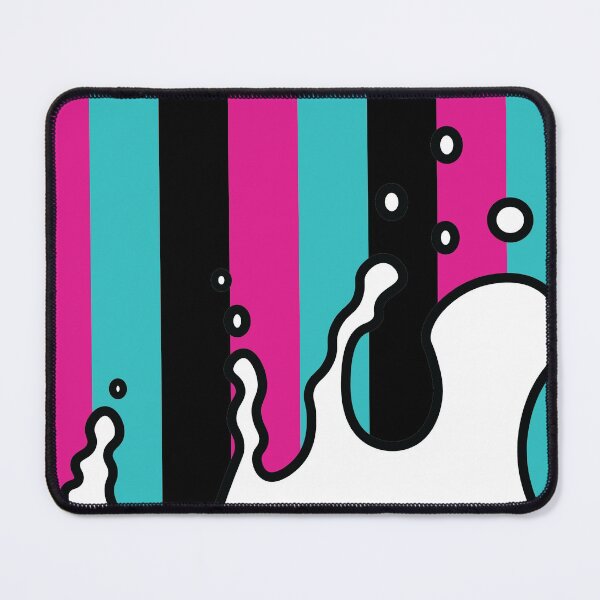 Item preview, Splatter | Stripes | Pink | White | Black designed and sold by Wintre2.