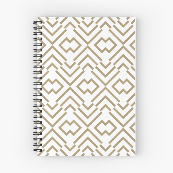 Item preview, Brown and White Art Deco Shape Pattern Pairs DV 2022 Popular Colour There's No Place Like Home 0318 designed and sold by ColorOfTheYears.