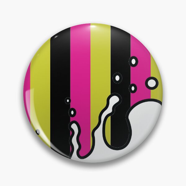 Item preview, Splatter | Stripes | Pink Green | White | Black designed and sold by Wintre2.