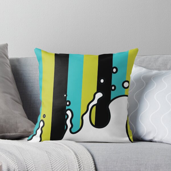 Item preview, Splatter | Stripes | Green | White | Black designed and sold by Wintre2.