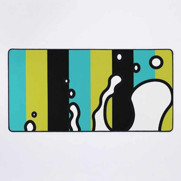 Item preview, Splatter | Stripes | Green | White | Black designed and sold by Wintre2.