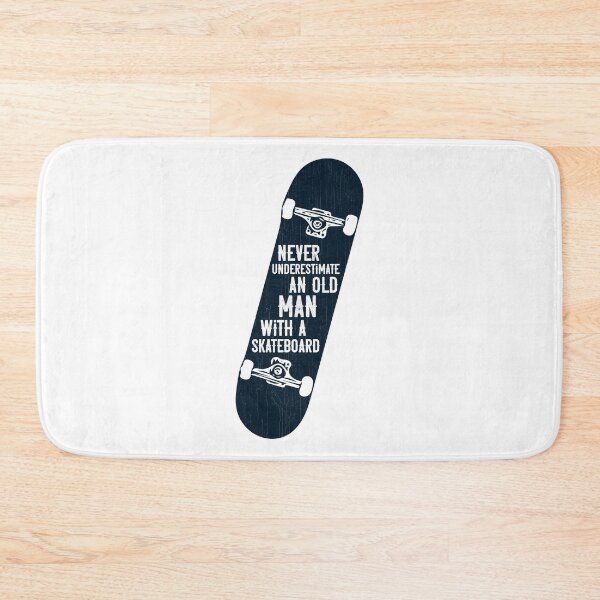 Item preview, Mens Never underestimate an old man with a skateboard gift design designed and sold by theodoros20.