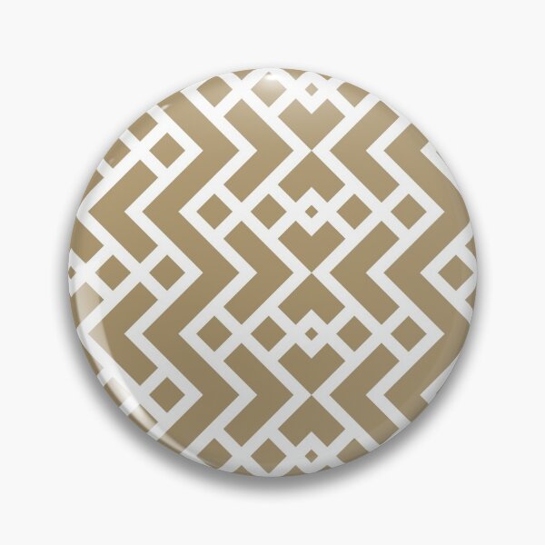 Item preview, Brown and White Tessellation Line Pattern 25 - 2022 Popular Colour There's No Place Like Home 0318 designed and sold by ColorOfTheYears.