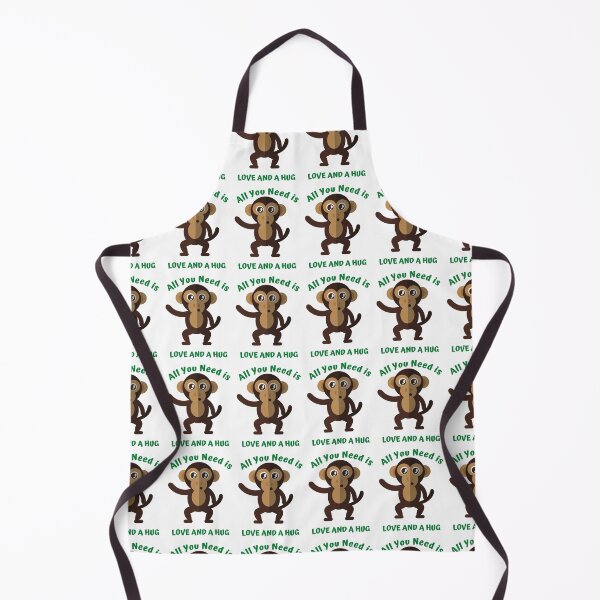 Item preview, Funny Monkey Love and Hug designed and sold by Hinny8.