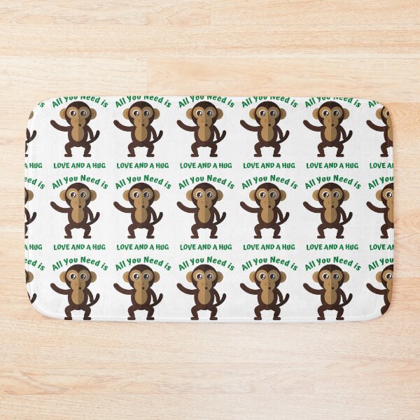Item preview, Funny Monkey Love and Hug designed and sold by Hinny8.