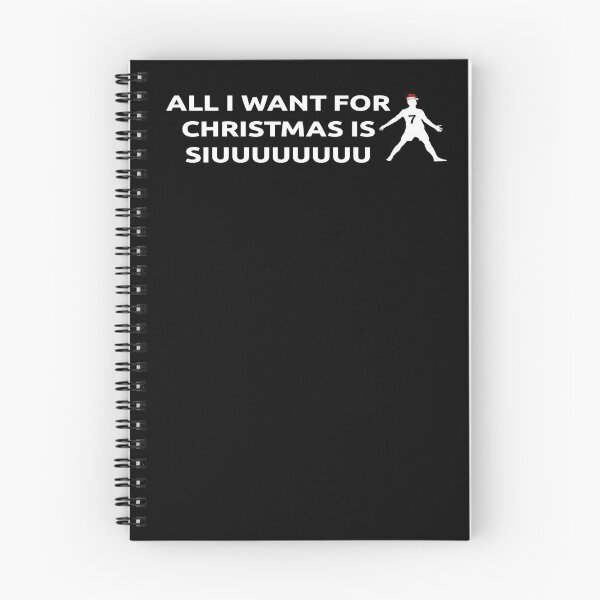 Item preview, All I Want For Christmas Is Siuuu designed and sold by hamzab7.