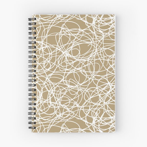 Item preview, Brown and White Scribble Mosaic Pattern Pairs DV 2022 Popular Colour There's No Place Like Home 0318 designed and sold by ColorOfTheYears.
