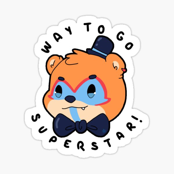 FNAF Security Breach Stickers – Star⭑Salts