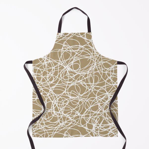 Item preview, Brown and White Scribble Mosaic Pattern Pairs DV 2022 Popular Colour There's No Place Like Home 0318 designed and sold by ColorOfTheYears.