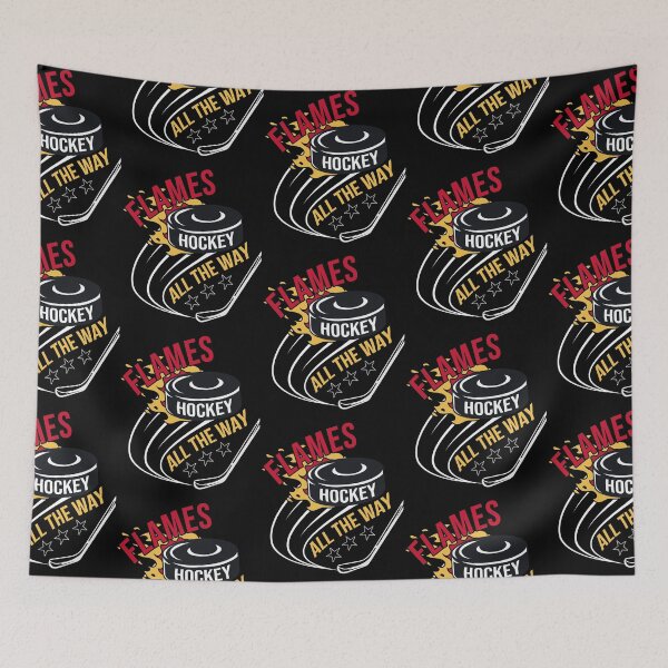 Item preview, Calgary Flames Fan - All the Way designed and sold by MoonsmileProd.