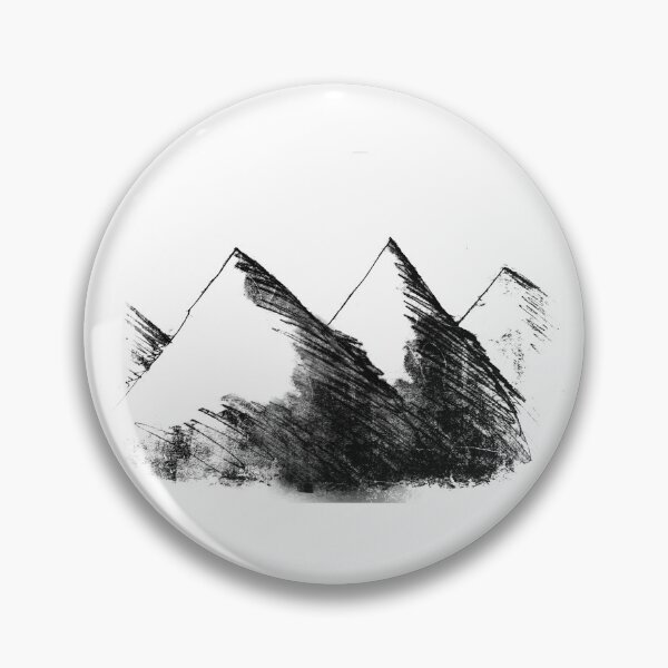 Artikelvorschau, Monoprint Berge entworfen und verkauft von Neminem363.