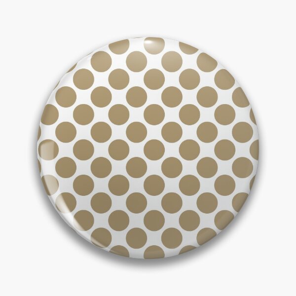 Item preview, Brown and White Polka Dot Pattern Pairs DV 2022 Popular Colour There's No Place Like Home 0318 designed and sold by ColorOfTheYears.