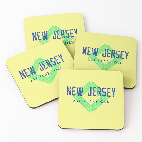 Item preview, New Jersey 234 years old designed and sold by JerseyBoysTees.