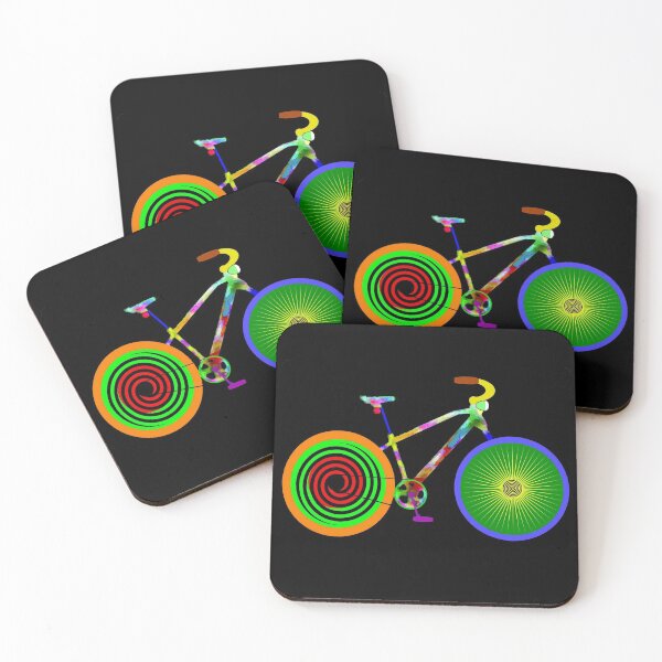 Item preview,  BICYCLE : Psychedelic Surreal Abstract Print designed and sold by posterbobs.