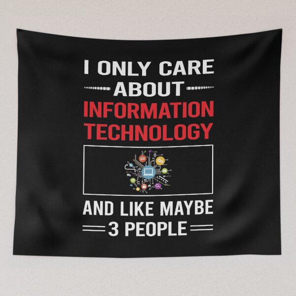 Item preview, Funny 3 People Information Technology designed and sold by DougPoulos.