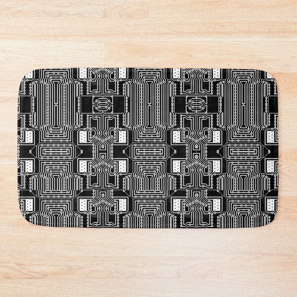 Item preview, Black And White Circuit Board   designed and sold by mewsis.