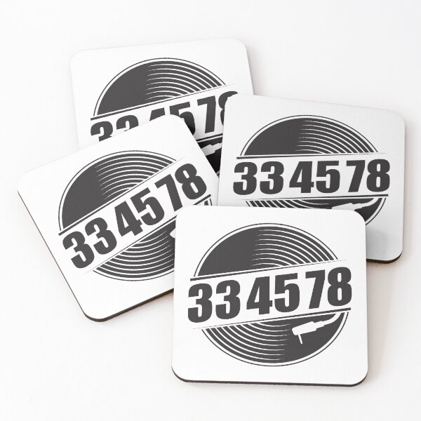 Item preview, 33 45 78 RPM Record & Vinyl Lovers Gift graphic designed and sold by theodoros20.