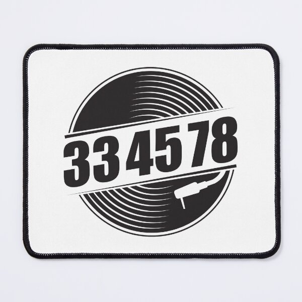 Item preview, 33 45 78 RPM Record & Vinyl Lovers Gift graphic designed and sold by theodoros20.