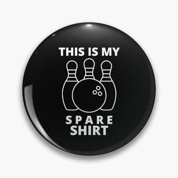 Item preview, Funny This is My Spare Shirt Bowling Game Shirt designed and sold by Paper Hearteu.