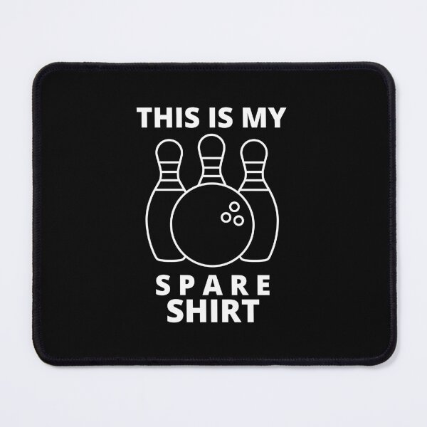 Item preview, Funny This is My Spare Shirt Bowling Game Shirt designed and sold by Paper Hearteu.