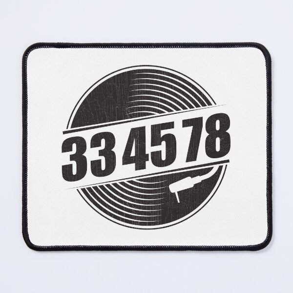 Item preview, 33 45 78 RPM Record & Vinyl Lovers Gift print designed and sold by theodoros20.