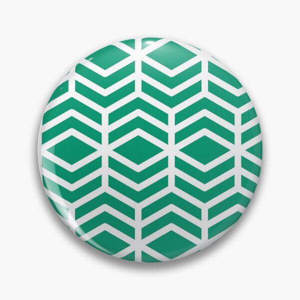Artikelvorschau, Green and White Chevron Pattern Pairs Dunn and Edwards 2022 Trending Color Rain Forest DE5684 entworfen und verkauft von ColorOfTheYears.