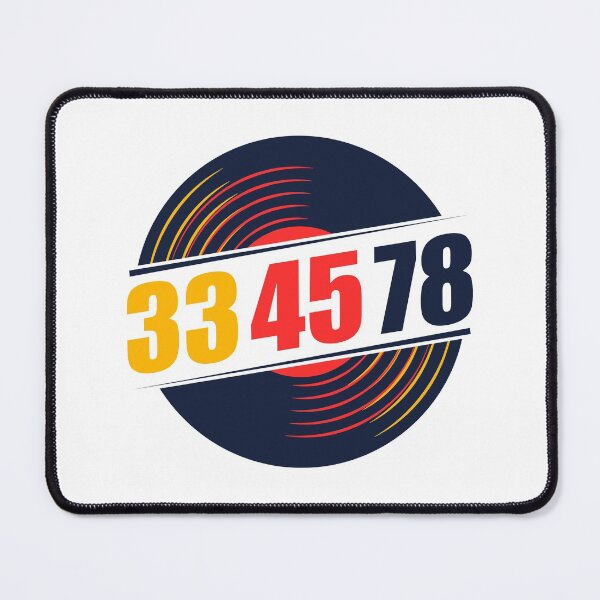 Item preview, 33 45 78 RPM Record & Vinyl Lovers Gift design designed and sold by theodoros20.