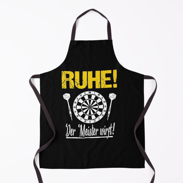 Item preview, Herren Ruhe der Meister wirft Dart Sprüche Geschenk Dartspieler designed and sold by tia999.