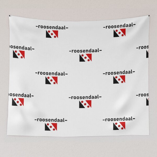 Item preview, roosendaal, tekst met vlag designed and sold by BrabantsBeste.