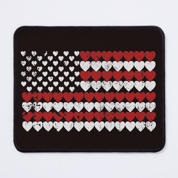 Item preview, American Flag Heart Valentine Day designed and sold by KellySX.