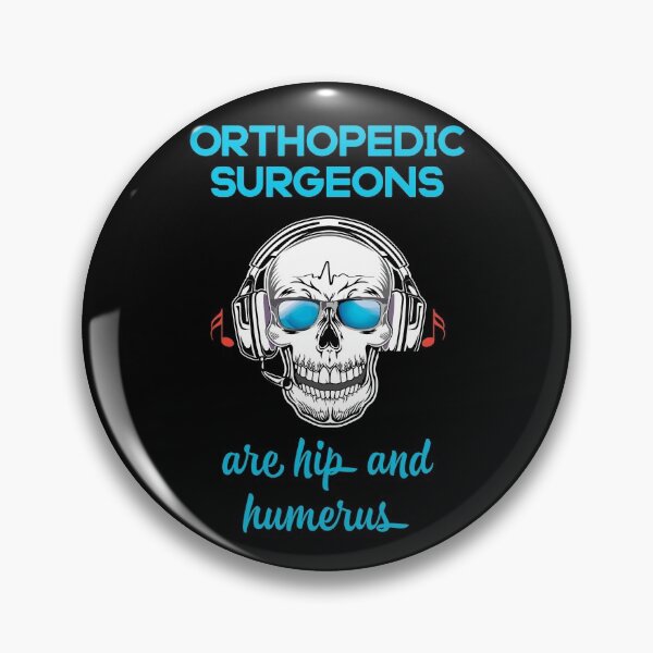 Item preview, Funny Orthopedics Design. Bone Skull. i love orthopedics, hip and humerus  designed and sold by doctors-apparel.