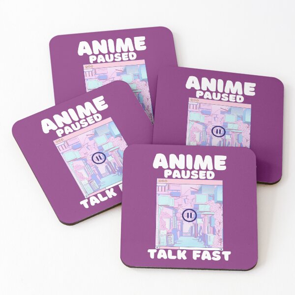 Item preview, Anime Paused Talk Fast designed and sold by SunfullyYours.