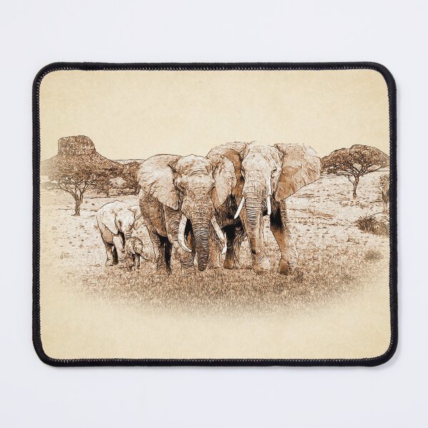 Item preview, Elefantes, áfrica, animales, animales africanos, savana, leones, elefantes, designed and sold by Anaconda23.