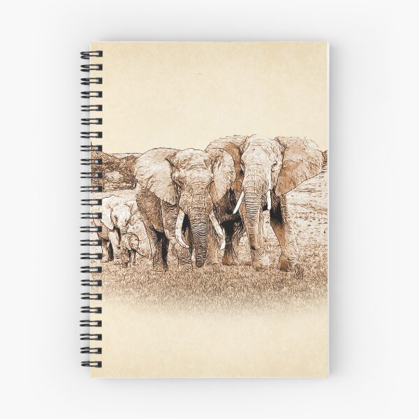 Artikelvorschau, Elefanten, Afrika, Tiere, afrikanische Tiere, Savana, Löwe, Elefant, entworfen und verkauft von Anaconda23.
