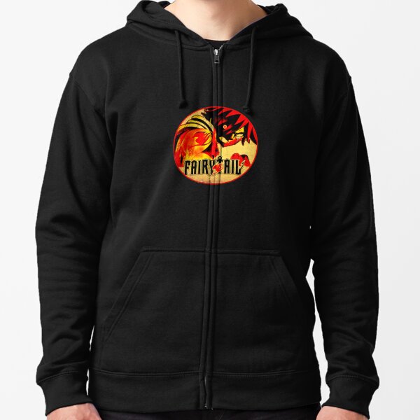 Train Like a Fairy Tail Dragon Slayer (Natsu) Hooded Sweatshirts