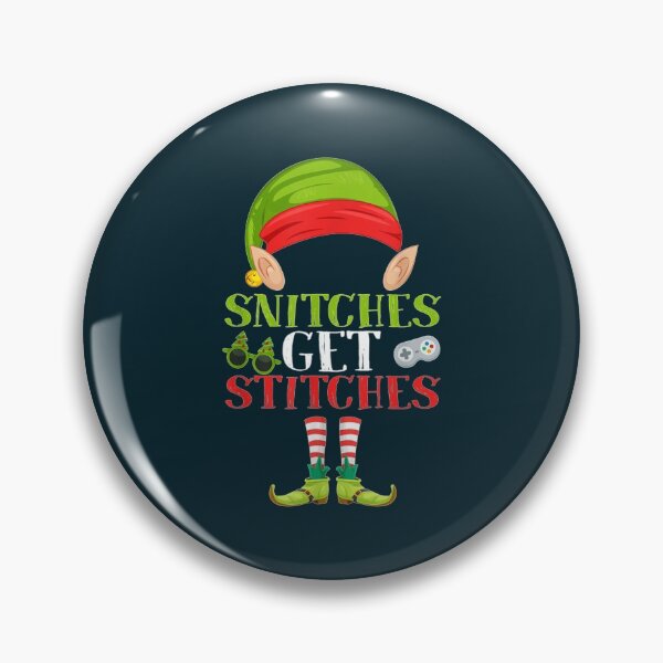 Item preview, Gift Merry Christmas Elf Hat snitches get stitches elf Ugly   designed and sold by SWEETSOUTHERNS.