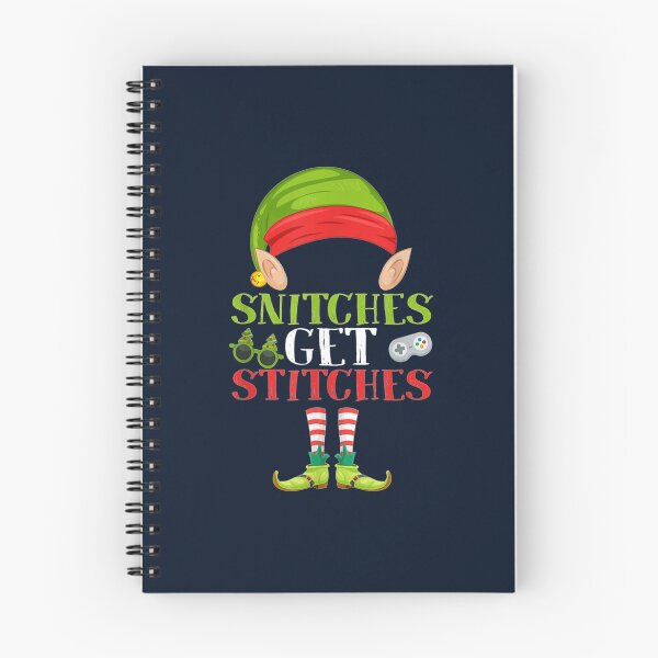 Item preview, Gift Merry Christmas Elf Hat snitches get stitches elf Ugly   designed and sold by SWEETSOUTHERNS.