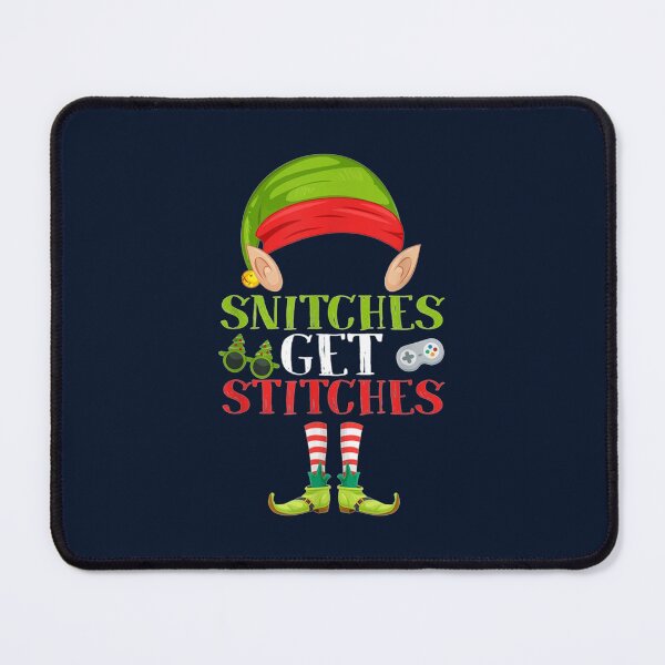Item preview, Gift Merry Christmas Elf Hat snitches get stitches elf Ugly   designed and sold by SWEETSOUTHERNS.