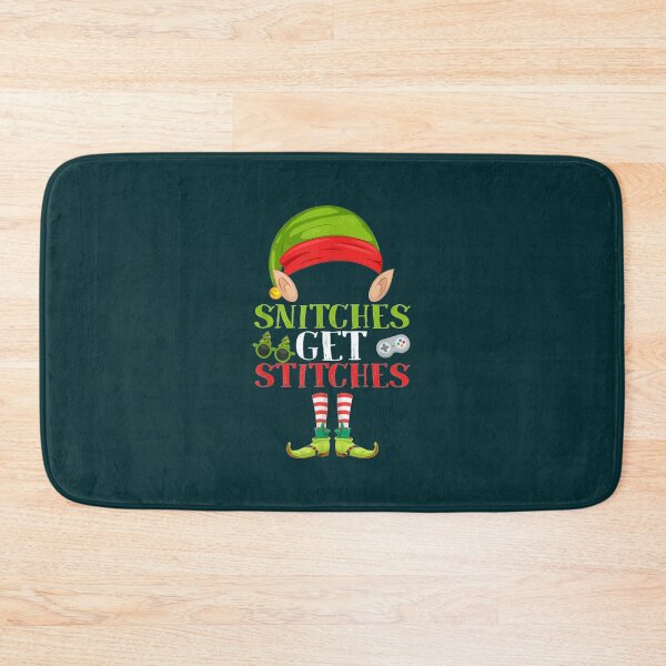 Item preview, Gift Merry Christmas Elf Hat snitches get stitches elf Ugly   designed and sold by SWEETSOUTHERNS.