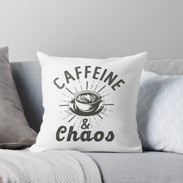 Item preview, Caffeine And Chaos designed and sold by Pun&Done.