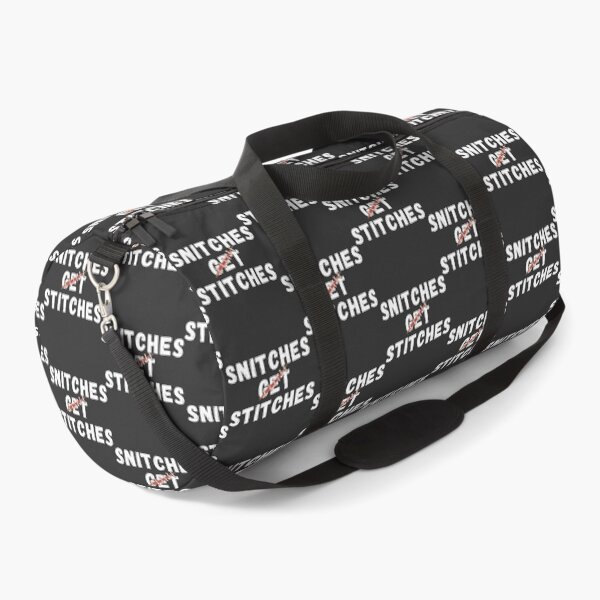 Item preview, Mens BaddGoods Snitches Get Stitches Bold Sarcastic Funny Quote designed and sold by SWEETSOUTHERNS.