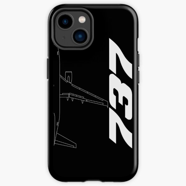 Boeing 737 Silhouette Top View iPhone Tough Case