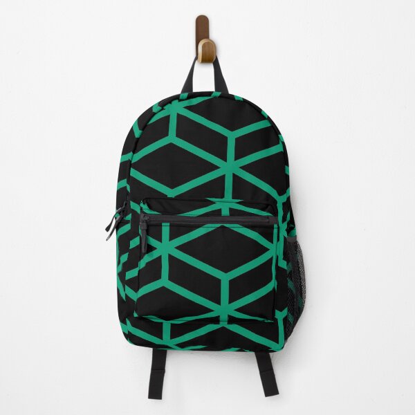 Artikelvorschau, Black and Green Tessellation Pattern 8 Pairs Dunn and Edwards 2022 Trending Color Rain Forest DE5684 entworfen und verkauft von ColorOfTheYears.