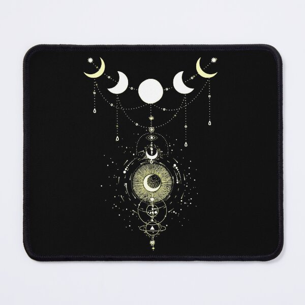 Item preview, Mystical moons - Astronomical astrological pendant designed and sold by AEROSPACE-IND.