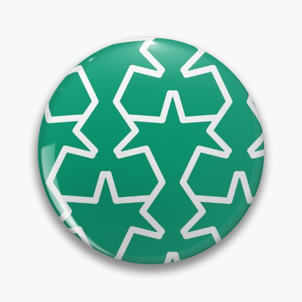Artikelvorschau, Green and White Tessellation Pattern 15 - Dunn and Edwards 2022 Trending Color Rain Forest DE5684 entworfen und verkauft von ColorOfTheYears.