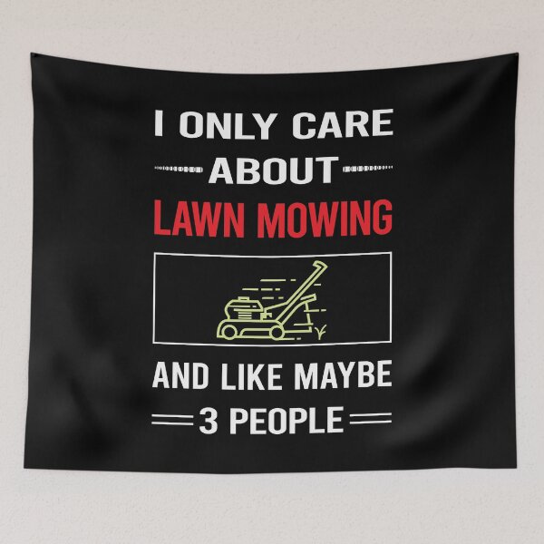 Item preview, Funny 3 People Lawn Mowing Mower Lawnmower designed and sold by DougPoulos.